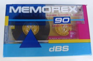 Memorex Dbs,  90 / Blank Audio Cassette Tape