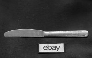 Western Airlines Oneida Stainless Silver Knife 1950 