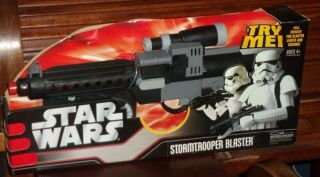 Star Wars Stormtrooper Blaster Toy Gun Light And Sound 18 " Long