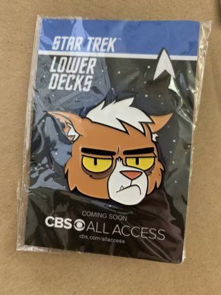 Star Trek Lower Decks Pin Sdcc 2019 Comic Con Exclusive Stlv Cbs Picard