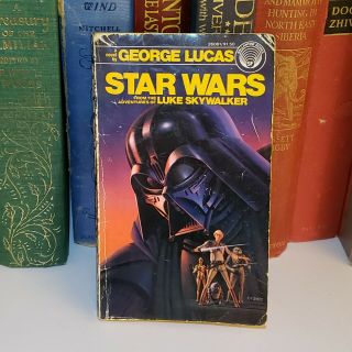 Star Wars 1976 First Edition George Lucas Novel Ballantine Paperback Plus