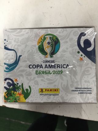 Album Panini Copa America Brazil 2019 1 Box Of Stickers Only Official Stickers