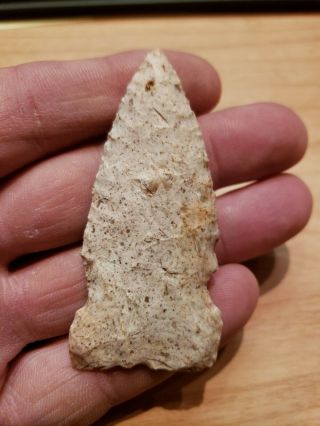 Mlc 1644 Archaic Graham Cave Arrowhead X Belshe Mo Artifact