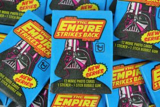 Topps Star Wars The Empire Strikes Back One Wax Pack,  Series 2,  1980
