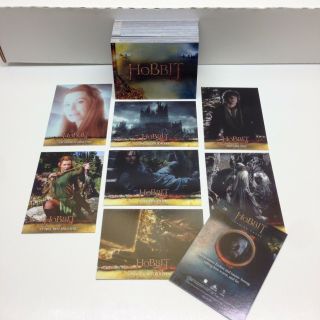 The Hobbit: Desolation Of Smaug (cryptozoic) Complete Trading Card Set (72) 2015