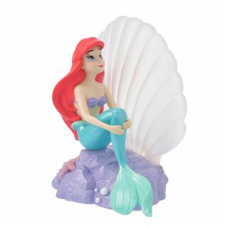 Disney Store Japan Little Mermaid Ariel Light Led 30 Years Anniversary Shellfish