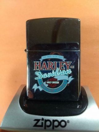 Last Of The Millennium Issue Harley - Davidson Motorcycle Zippo Lighter - Nr.