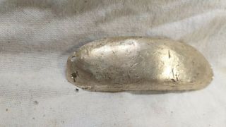 Indian Trade Silver Collar Gorget.  1800s.  Unmarked