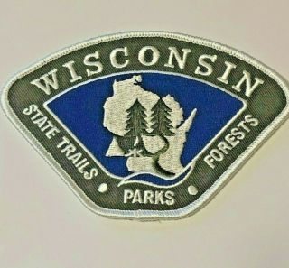 Wisconsin Dnr State Trails Parks Forests State Park Forest Ranger Police Patch