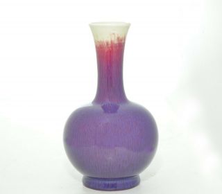 A Chinese Flambe - Glaze Porcelain Vase 2