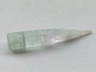 China dual color Aquamarine,  Morganite,  Beryl Mineral Specimens Mineral Crys 2