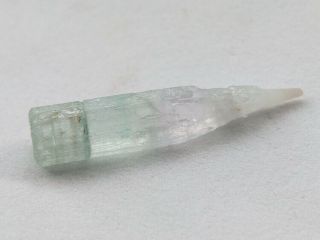China dual color Aquamarine,  Morganite,  Beryl Mineral Specimens Mineral Crys 3