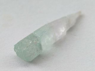 China dual color Aquamarine,  Morganite,  Beryl Mineral Specimens Mineral Crys 5