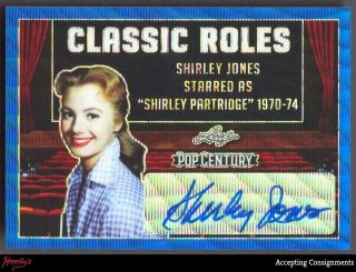 2019 Pop Century Metal Classic Roles Wave Blue Crsj1 Shirley Jones Auto 9/20
