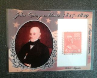 John Quincy Adams 2018 Historic Autographs Potus St - Jqa.  