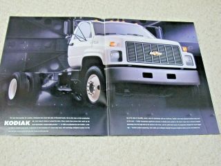 1994 Chevrolet Kodiak Truck (usa) Sales Brochure.