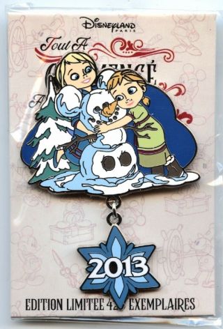 Disneyland Paris - Pin Trading Event - It All Started With A Mouse - Frozen Pin
