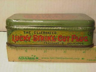 Antique Lucky Strike Tobacco Tin Box R.  A.  Patterson Tobacco Co. 3