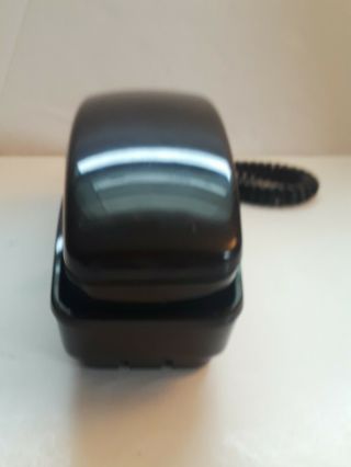 Vintage Rotary Dial Phone GTE Automatic Electric Trim Line Telephone BLACK 6
