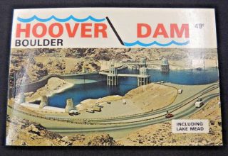 Vintage Souvenir Photo Mini Picture Album Hoover Boulder Dam Nevada Arizona Trip