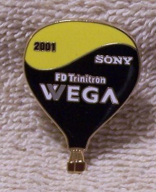 2001 Sony Vega Fd Trinitron Balloon Pin