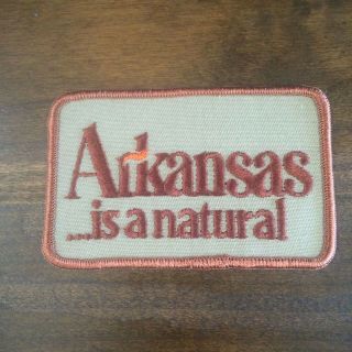 Vintage Patch Arkansas Is A Natural