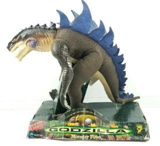 Godzilla 18 " Monster Pose Equity Toys Vintage 1998 Posable Plush Body