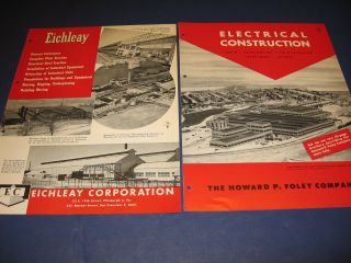 Eichleay Corp Howard P.  Foley Electrical Industrial Construction 1948 Equipment