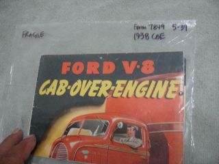 Ford V8 Cab Over Engine Truck Advertising