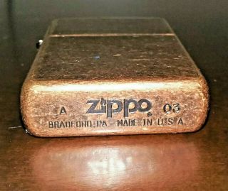 Vintage Zippo Lighter A 03