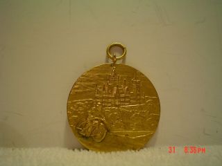 1926 Motorcycle Medal From Sieben - - Gebirges In Germany,  Made By Goldener - Kranz Y