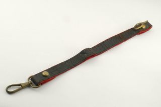 Ww2 Vintage Japanese Army Leather Sword Hanger Belt B9093