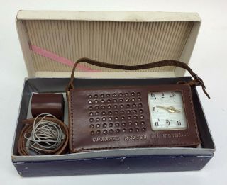 Sanyo Channel Master Transistor Radio Model 6506 W Box
