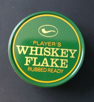 Vintage Whiskey Flake Tobacco Tin