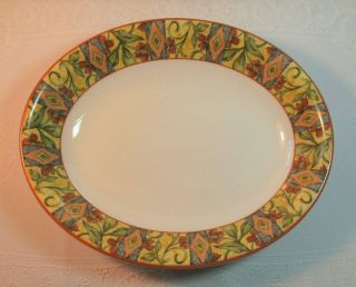 Royal Doulton Everyday " Cinnabar " 1 Oval Vegetable Bowl 10 " Fine China Exc