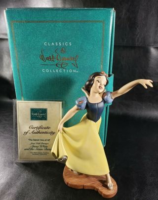 Disney Snow White Wdcc " The Fairest One Of All " 8 " Figurine W/coa