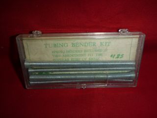 K&s Engineering Tube Bender Kit In Plastic Case Vintage Model Tool