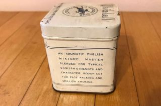 Antique/Vtg WHITEHALL MIXTURE Mail Pouch Kentucky Club Advertising Tobacco Tin 2