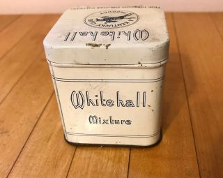 Antique/Vtg WHITEHALL MIXTURE Mail Pouch Kentucky Club Advertising Tobacco Tin 3