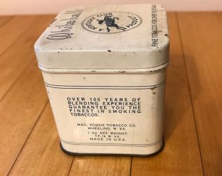 Antique/Vtg WHITEHALL MIXTURE Mail Pouch Kentucky Club Advertising Tobacco Tin 4