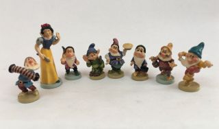 Goebel Olszewski Snow White 7 Dwarfs Complete Set