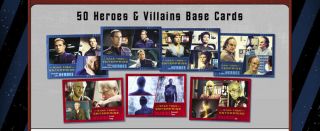 2019 Rittenhouse Star Trek Enterprise Heroes & Villains 62 Card Mini Master Set