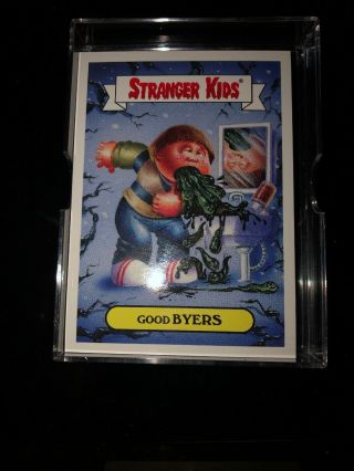 Garbage Pail Kids Stranger Things Crossover Complete Set B Of 20 Cards