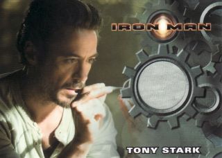 Rittenhouse Iron Man 1st Movie Robert Downey Jr.  As Tony Stark Costume Card A
