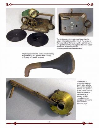 Emile Berliner Disc Gramophone Book,  Kämmer and Reinhardt History Phonograph 3