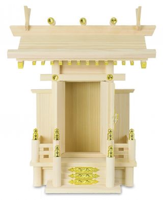 Japanese KAMIDANA Shinto altar shelf wooden miniature shrine god Japan enshrine 2
