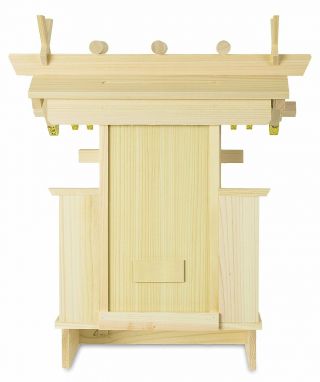 Japanese KAMIDANA Shinto altar shelf wooden miniature shrine god Japan enshrine 4