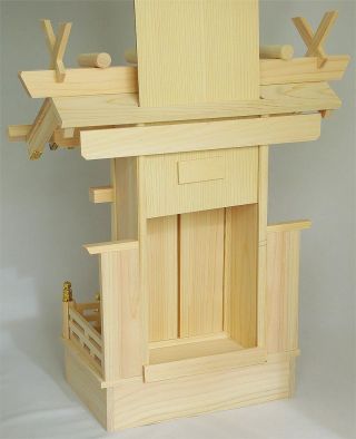 Japanese KAMIDANA Shinto altar shelf wooden miniature shrine god Japan enshrine 6
