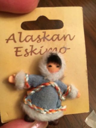 Vintage Alaskan Eskimo Pin