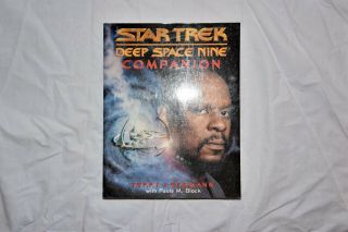 Star Trek Deep Space Nine Companion By Terry J Erdmann W/ Paula M Block